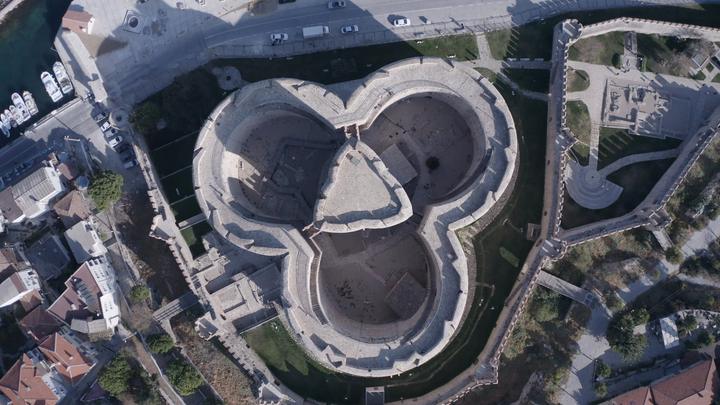 Anadolu Kaleleri drone üst çekim